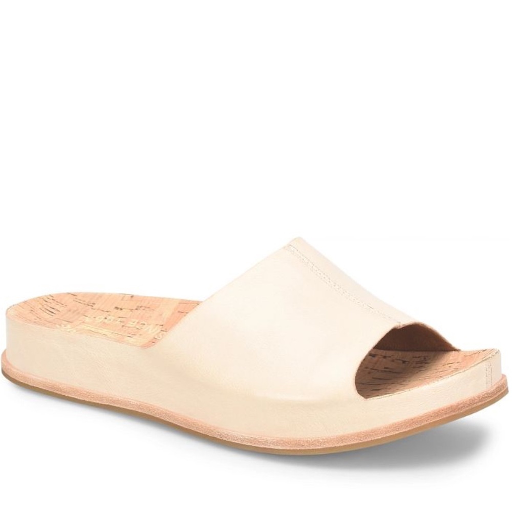 Kork-Ease Tutsi Natural Slide Sandals -  Size 6